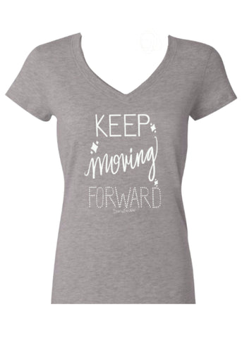 Gray Keep Moving Forward Shirt (EXTRA LARGE)