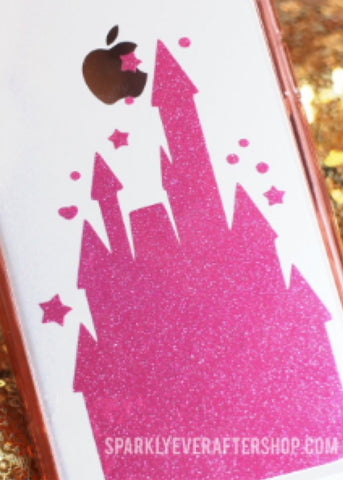 Pink Castle Decal [2.2 by 3.6"]
